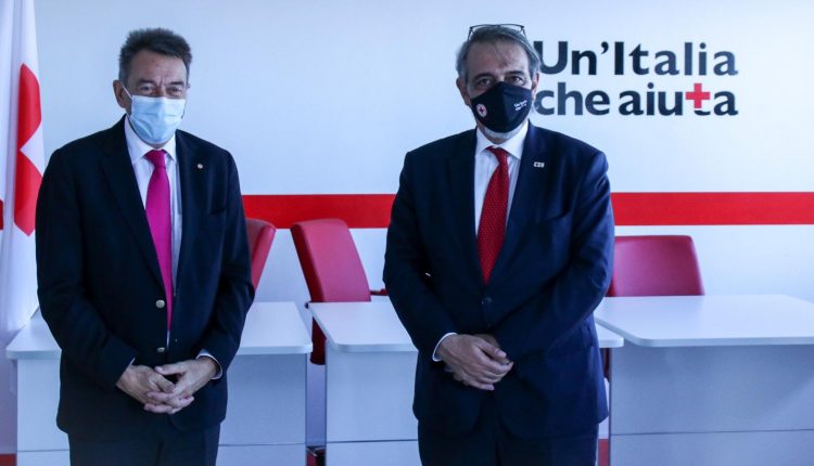 Emergency Live | ICRC, President Peter Maurer visiting the Italian Red Cross: "proud to cooperate with CRI".