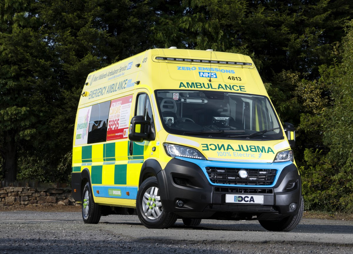 Emergency Live | First electric ambulance in the UK: the launch of the West Midlands Ambulance Service