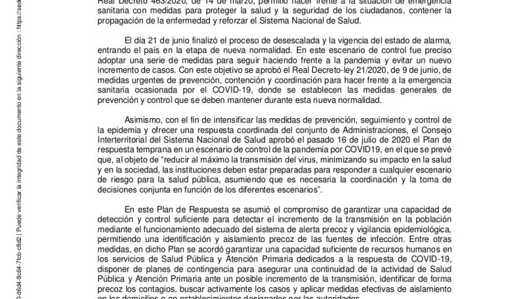 Emergency Live | COVID-19 na Espanha: debates sobre novas restrições do Ministério da Saúde imagem 10