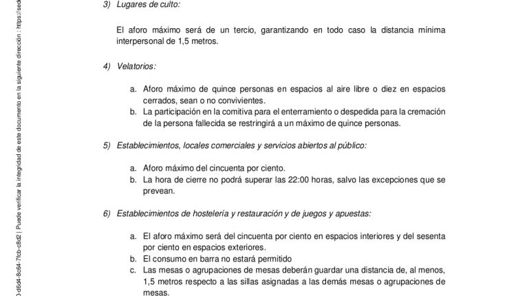 Emergencia en vivo | COVID-19 en España: debates sobre nuevas restricciones por parte del Ministerio de Sanidad image 7