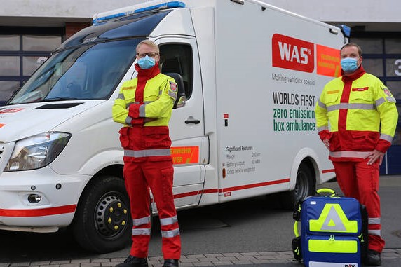 Emergency Live | Germany, Hanover Fire Brigade test fully electric ambulance image 1