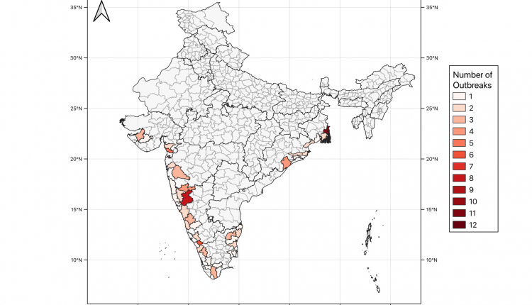 Cholera outbreaks predicted using climate data and AI 1