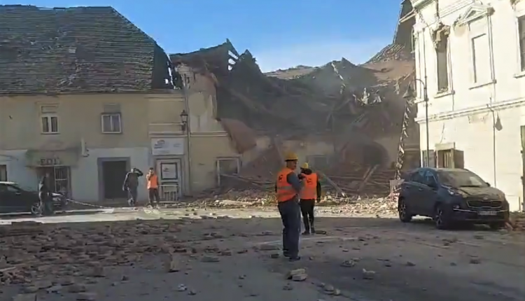 Earthquake in Croatia, magnitude 6.4: dead and injured in Petrinja, city centre razed to the ground