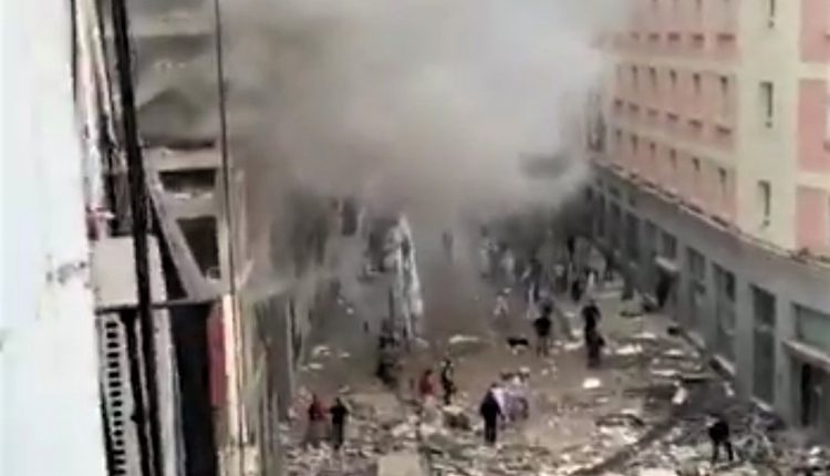 Madrid, a huge explosion devastates the Spanish capital centre: three people died 1