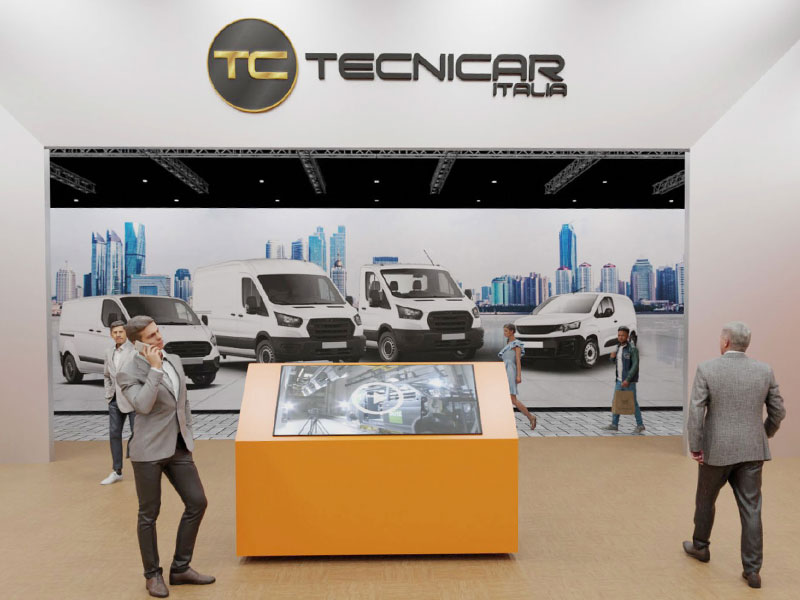 Mobile clinics, vehicles for transporting the disabled, equipment for Civil Defence and CNSAS: Tecnicar's stand at Emergency Expo