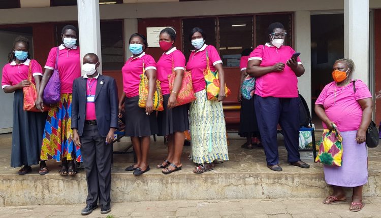 Uganda, Okongo (Lacor Hospital): "Go ahead with Afron, stop Covid".