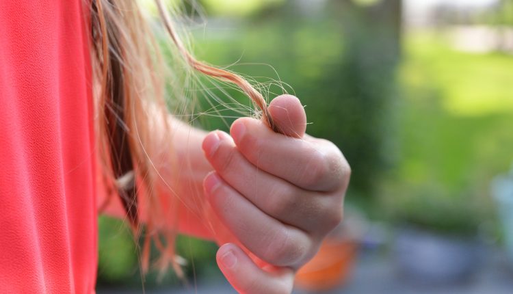 Trichotillomania, or the compulsive habit of pulling out hair and hairs