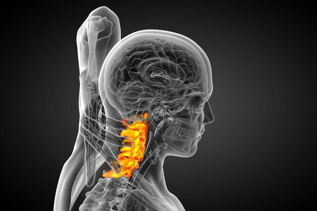 originea coloanei cervicale durere surdă între omoplați la nivelul coloanei vertebrale