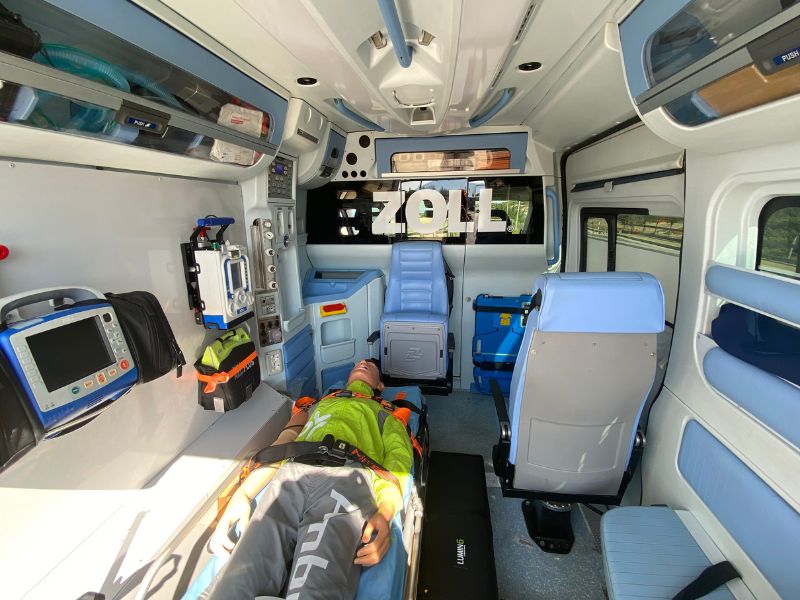 Vehicle for the ZOLL tour