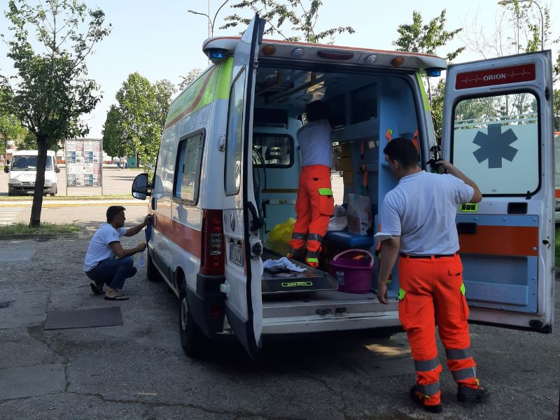 Ambulances ukrainiennes