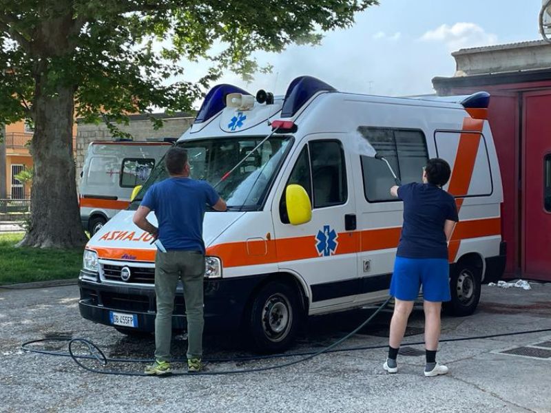 Ambulances ukrainiennes