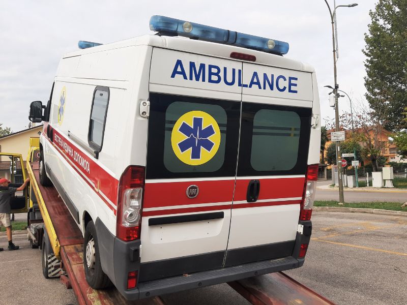 Ambulances ukrainiennes