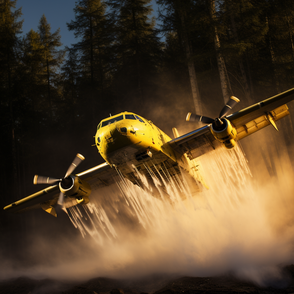 a_Canadair_CL-415_bent_by_45_degrees_drops_water