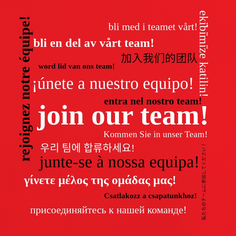 Join Our Team