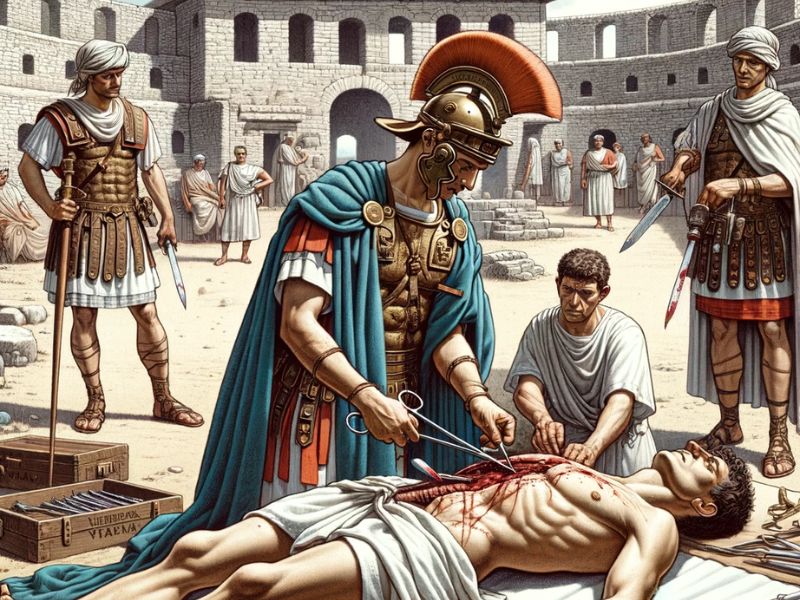 Medicine in the Roman Army A Journey Through History