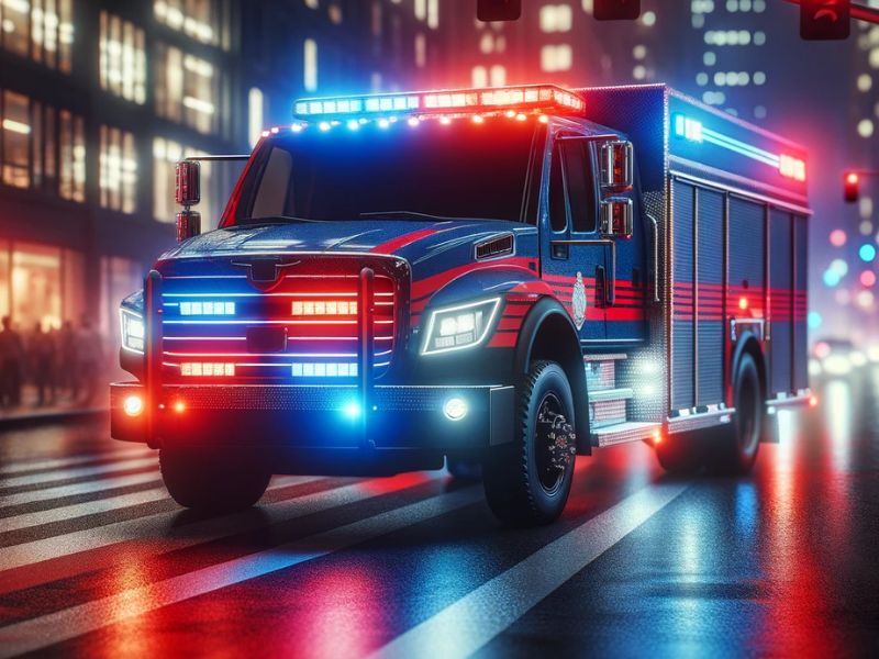 Red and Blue Lights Why They Dominate Emergency Vehicles