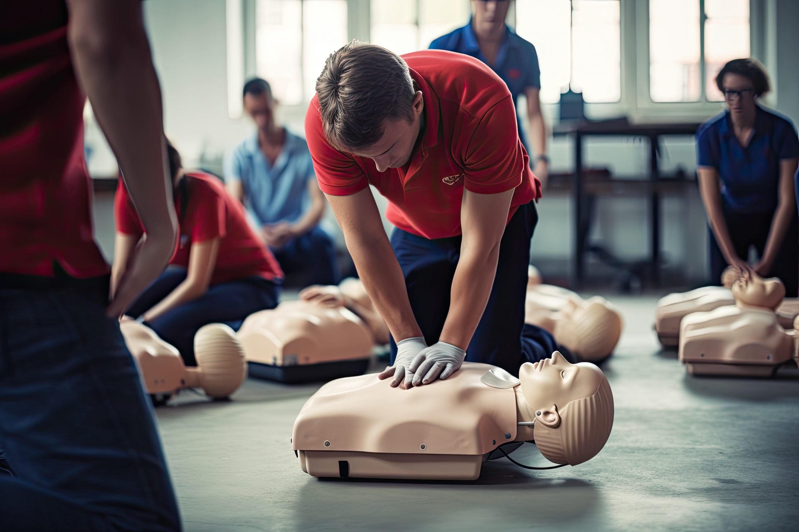 First aid training