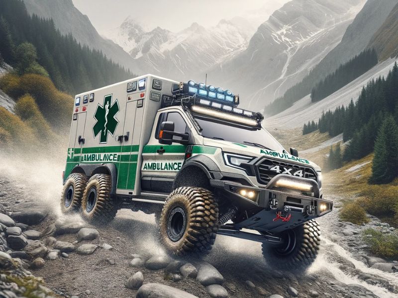 4x4 Ambulances Innovation on Four Wheels