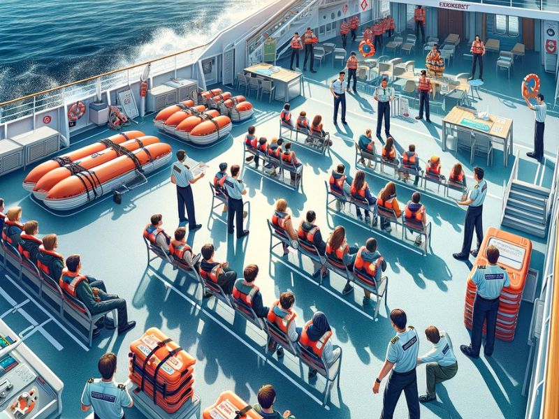Rescue at Sea Emergency Procedures on Board Ship
