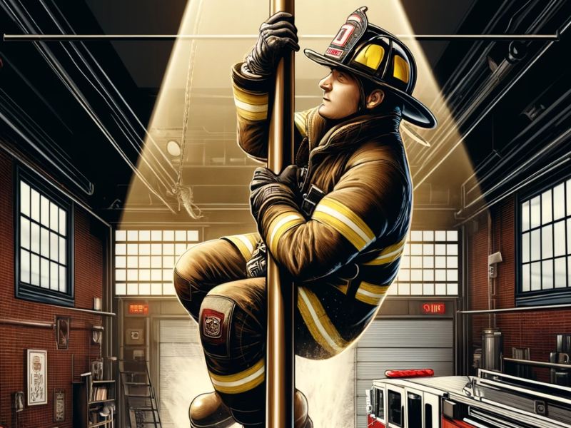 The History and Decline of the Fire Pole